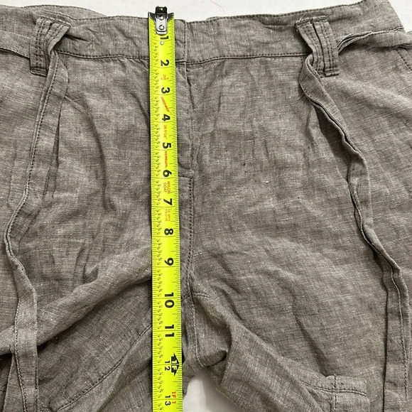 Ann Taylor 100% Linen Shorts Size 8 - Picture 8 of 9